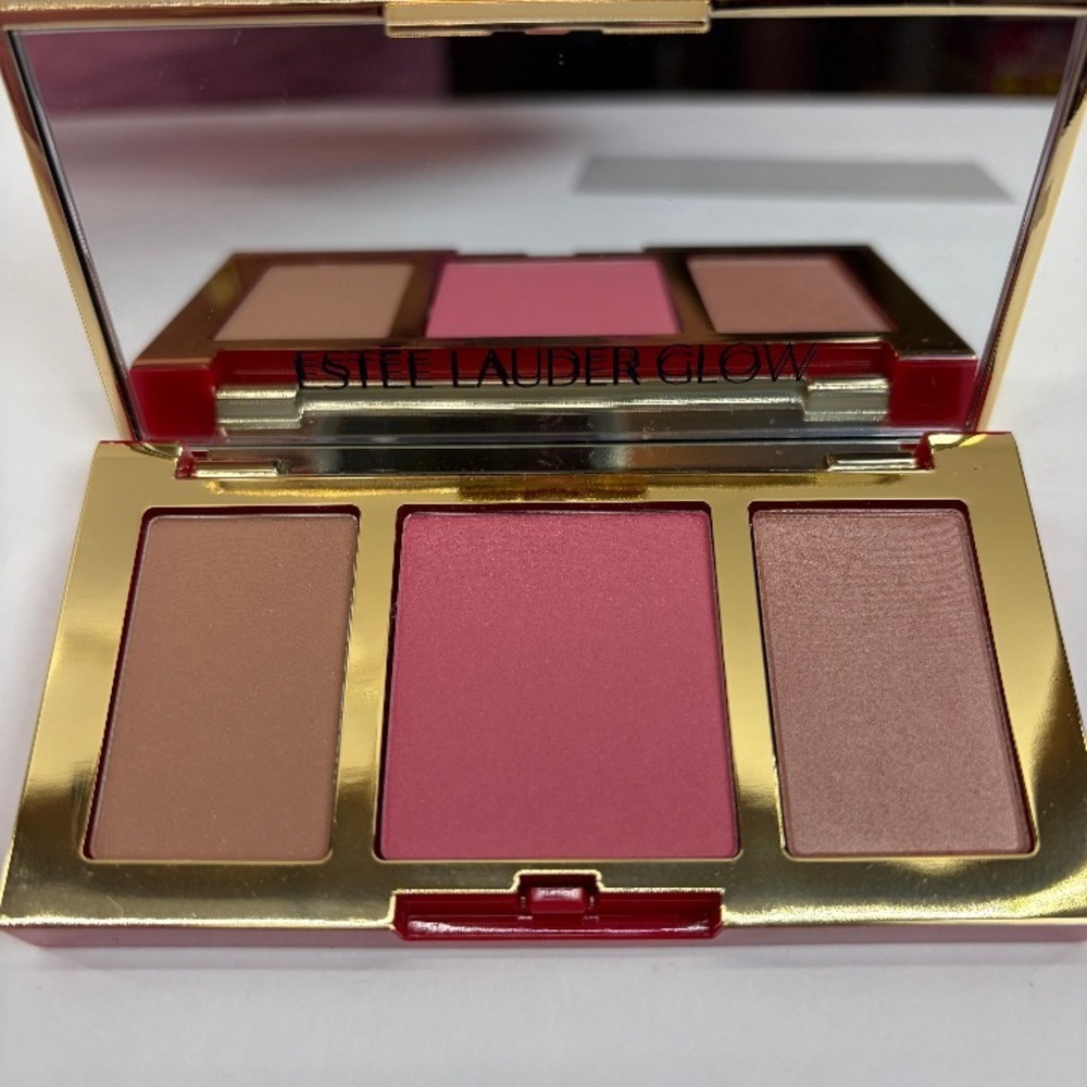 Estée Lauder Pure Color Envy Cheek Palette Glow Blush & Bronze Goddess Bronzer